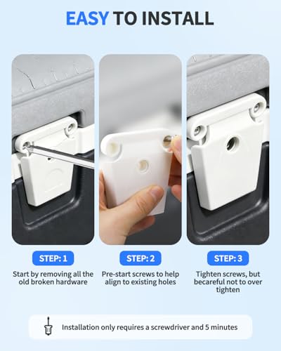 Cooler Latch Replacement Kit for Igloo 50-165 Qt Coolers