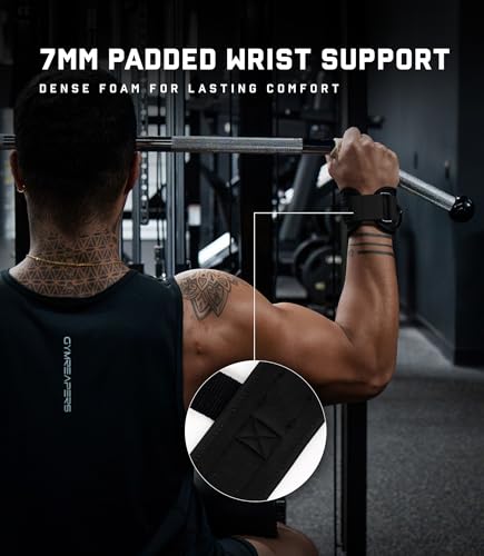 Heavy Duty Weight Lifting Straps with Silicone Grip Beads