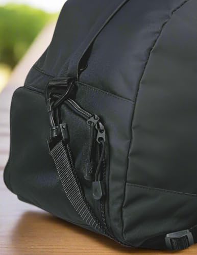 Kansas State University Duffel Bag - Durable 600D Nylon, Shoe Pocket