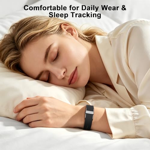 Silicone Replacement Strap for Hume Band 1.0 - Black & Navy Blue