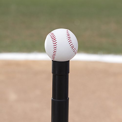 Deluxe Adjustable Batting Tee - Rubber Baseball & Softball
