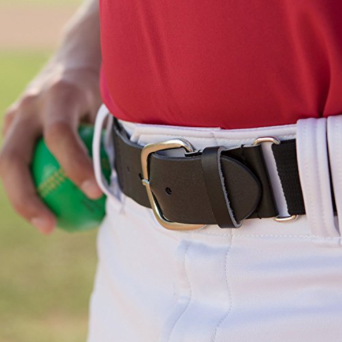 Baseball & Softball Uniform Belt - Adjustable Stretch Fit, Navy Youth (18-32 In)