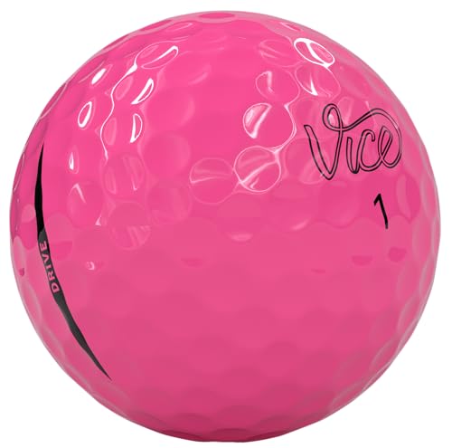 Vice Drive Golf Balls - Generation 3 Pink - Maximum Distance