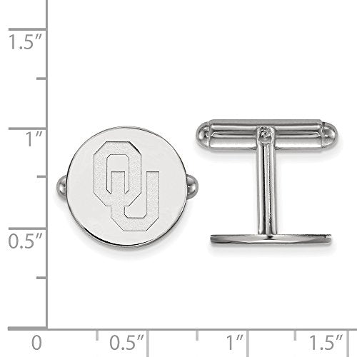 Sterling Silver Oklahoma Cufflinks - 925 Silver