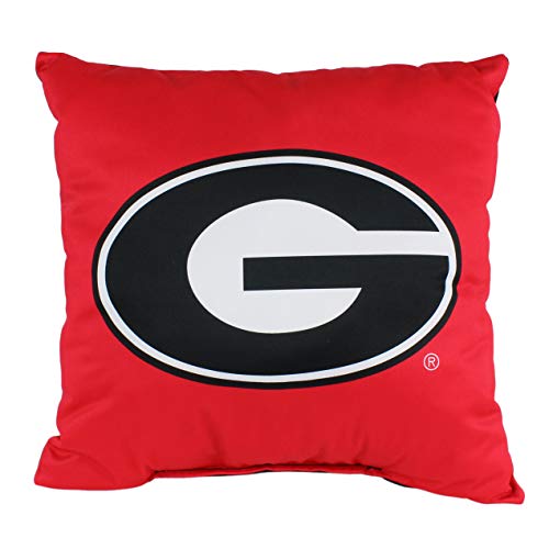 Georgia Bulldogs 16" Reversible Decorative Pillow - Comfy Design