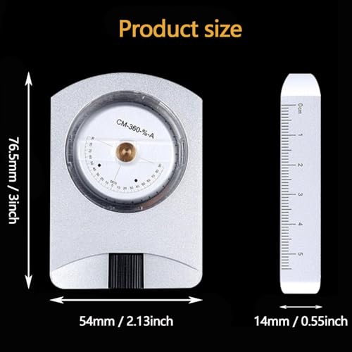 Professional Waterproof Handheld Clinometer - Accurate Altimeter for Height & Slope Measurement