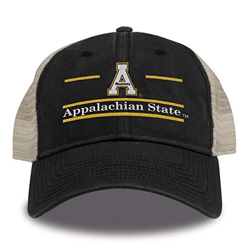 Appalachian State Mountaineers Trucker Mesh Hat - Black