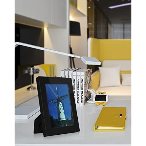 Hidden Camera Photo Frame,1080P Picture Frame Spy Camera Security Nanny Cam with Motion Detection, Indoor Security Video Spy Cam for Home Office-No WiFi Needed No Audio