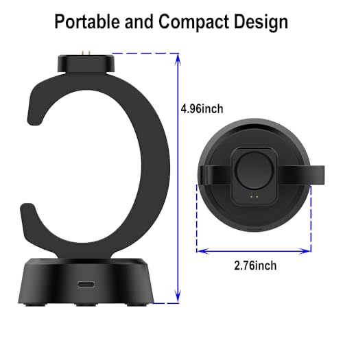 Universal Smartwatch Charging Dock for Amazfit T-Rex 3 & Balance Series