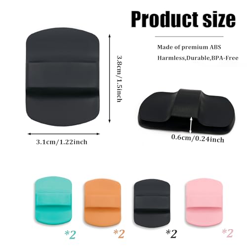 Magnetic Slider Replacement for YETI Lids - 8 Pack in 4 Colors