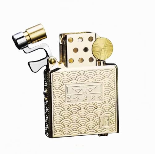 Windproof Replacement Insert for ZORRO Lighters - Gold Oil Insert for 902 902s