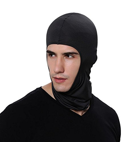 Ski Mask Bandana Face Hat - Pack of 3 Black Balaclavas