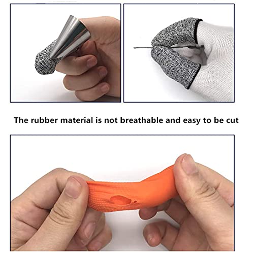 60PCS Cut Resistant Finger Cots for Cuts & Abrasion Protection - JADE KIT