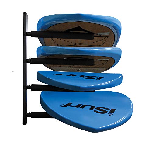 Horizontal Surfboard & SUP Storage Rack - Holds 4 Boards