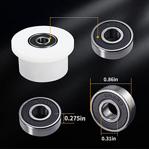 Gym Wheel Roller Replacement for Total Gym Models 1000-1900