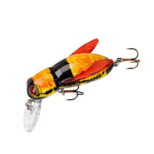 Bumble Bug Topwater Fishing Lure - 1 1/2 Inch, 7/64 Ounce