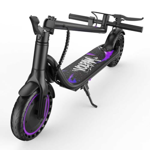 Lightweight Electric Scooter with 350W Motor, 19 MPH Speed, 28 Miles Range