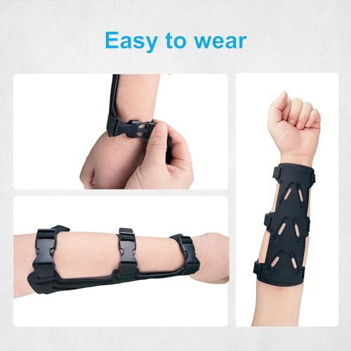 Adjustable Archery Arm Guard - Breathable Forearm Protector for Bow Hunting