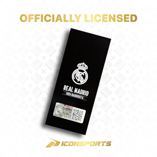 Real Madrid CF Soccer Scarf - Unisex Adult - Navy