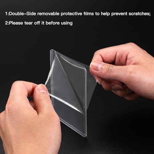 25 Pcs Toploaders & Sleeves Set - Clear Card Protectors W25 Pack