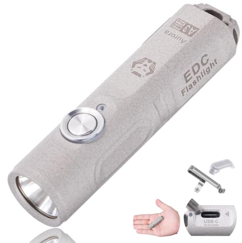 RovyVon A3 Pro Rechargeable Keychain Flashlight 650 Lumens - Variation B