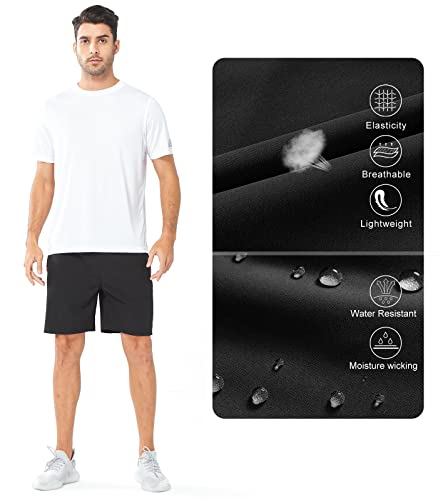 Men's Athletic Running Shorts | Quick Dry, Lightweight, Adjustable Waist, UPF 50+