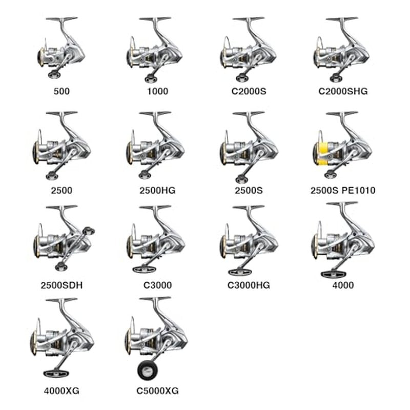 Shimano C5000XG Sedona Spinning Reel 23