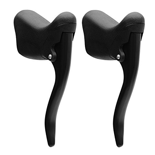 TOPCABIN Aluminum Brake Lever for Road Bike - Pair, 22.2-23.8 mm Handlebar