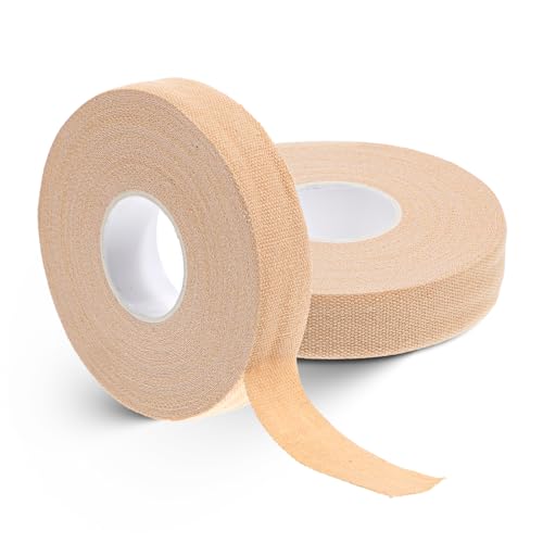 Athletic Finger Tape - 2 Rolls 0.6-Inch x 32-Feet - Skin Color