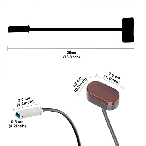 M365 Electric Scooter Rear Tail Light - Waterproof LED