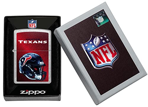 NFL Helmet Street Chrome Pocket Lighter - Windproof Design