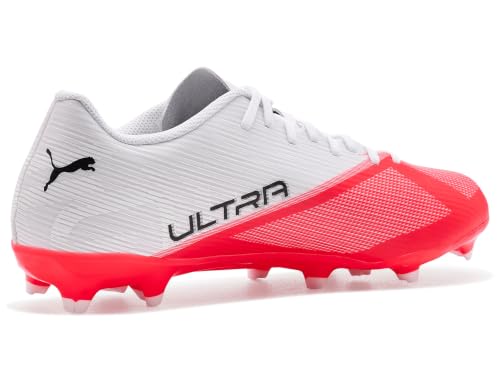 Puma Mens Ultra 7 Play Firm Ground Soccer Cleats Narrow Red/Black/White