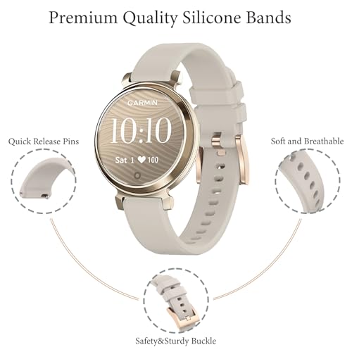 Garmin Lily 2 Band - Rose Gold Buckle Starlight