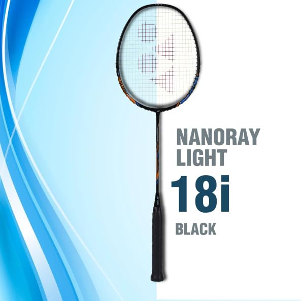 Nanoray 10F Hi-Flex Badminton Racquet - Black