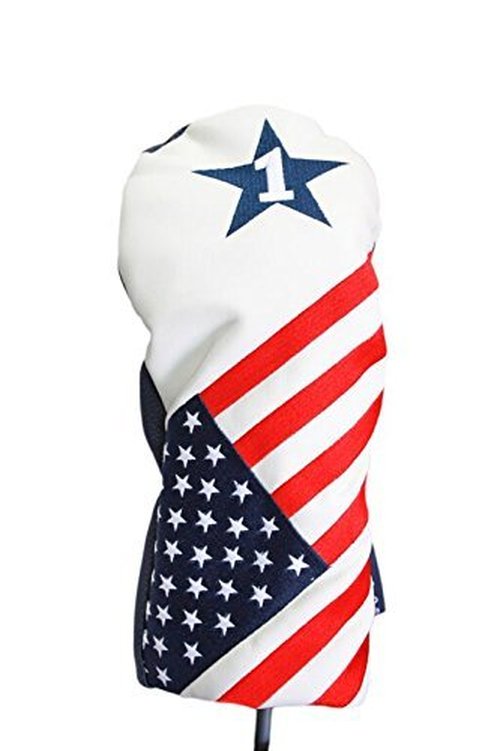 USA Patriot Golf Vintage Retro Patriotic Driver Headcover Limited Edition Head Cover Fits 460cc Drivers