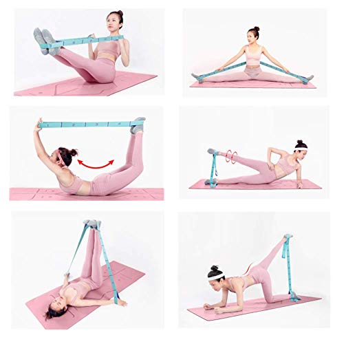 Stretching Strap for Flexibility - 11 Loops Yoga & Pilates