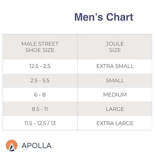 Apolla The Joule Compression Barefoot Socks Medium Nude - 20-30 mmHg, Arch Support, As Seen on Shark Tank