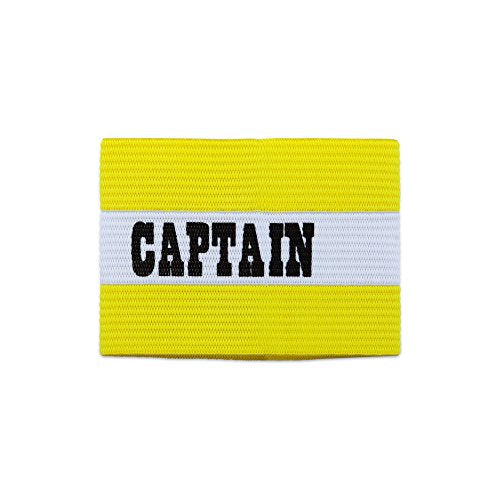Youth Captain Arm Band – Champion Sports, Yellow, Unisex Teen Size
