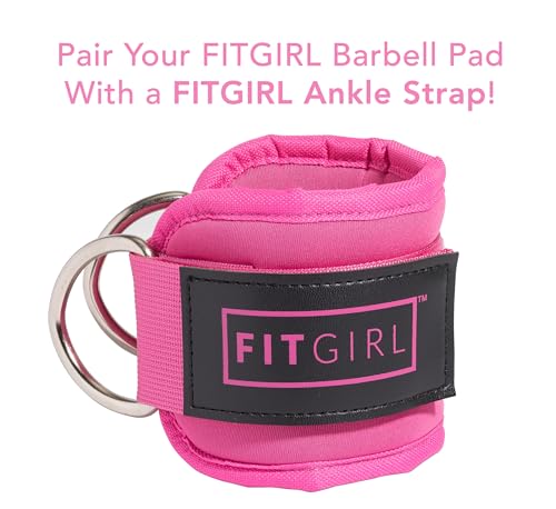 Squat Pad and Hip Thrust Pad - Thick Cushion for Leg Day, Pink