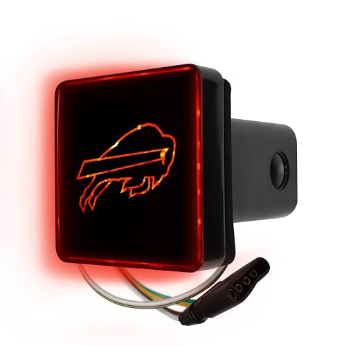 Buffalo Bills Light Up Hitch Cover - Fits 2 in. Class III Hitches