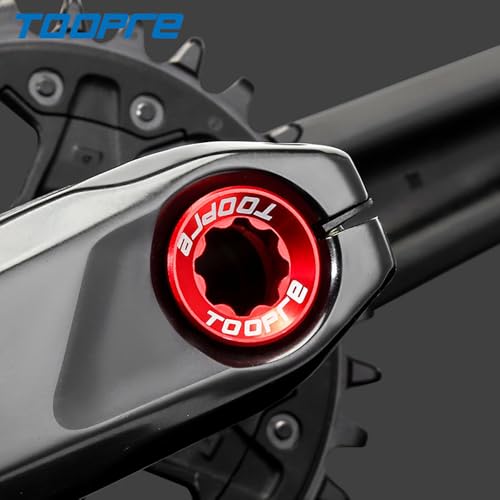 M20 Crank Adjusting Cap & Tool for Shimano Cranksets - Red