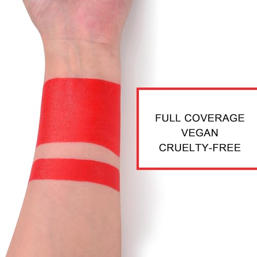 Anti-Glare Eye Black Sports Grease Stick - Red