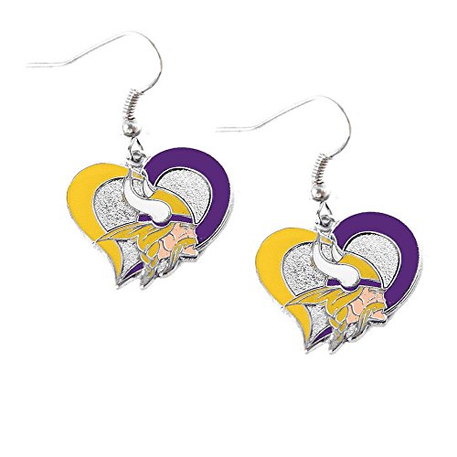 Swirl Heart Earrings - Lightweight & Hypoallergenic