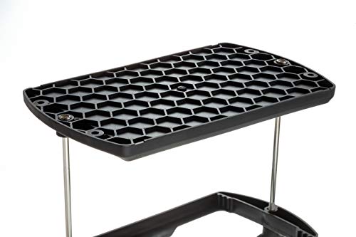 Attwood 9096-5 USCG-Approved Heavy Duty Marine Battery Tray, Adjustable, Black - One Size
