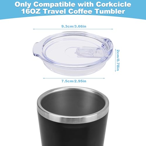 16oz Replacement Lid for Corkcicle Tumbler - 1 Pack
