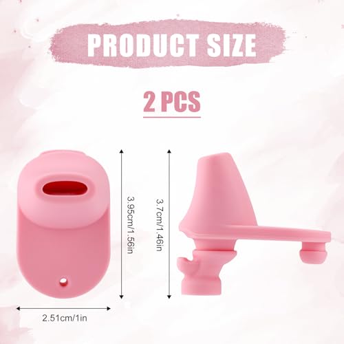 Silicone Spout Replacement for Ello Pop & Fill Water Bottles - 2 Pack