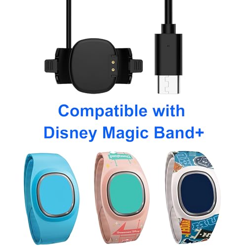 Replacement Charger Cable for Disney Magic Band Plus - 3.3ft