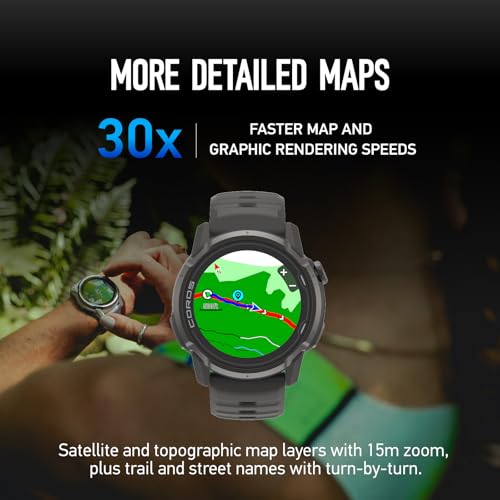 GPS Watch APEX 4 (46mm) - Black, 1.3" Display, 41 Days Battery Life