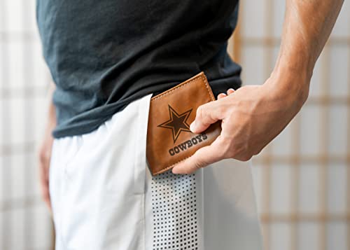 Laser Engraved NFL Billfold Wallet - Slim Design with Card Slots