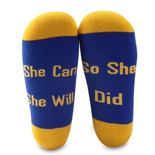 SGRho Sorority Socks - 2 Pairs of Comfortable and Stylish Socks